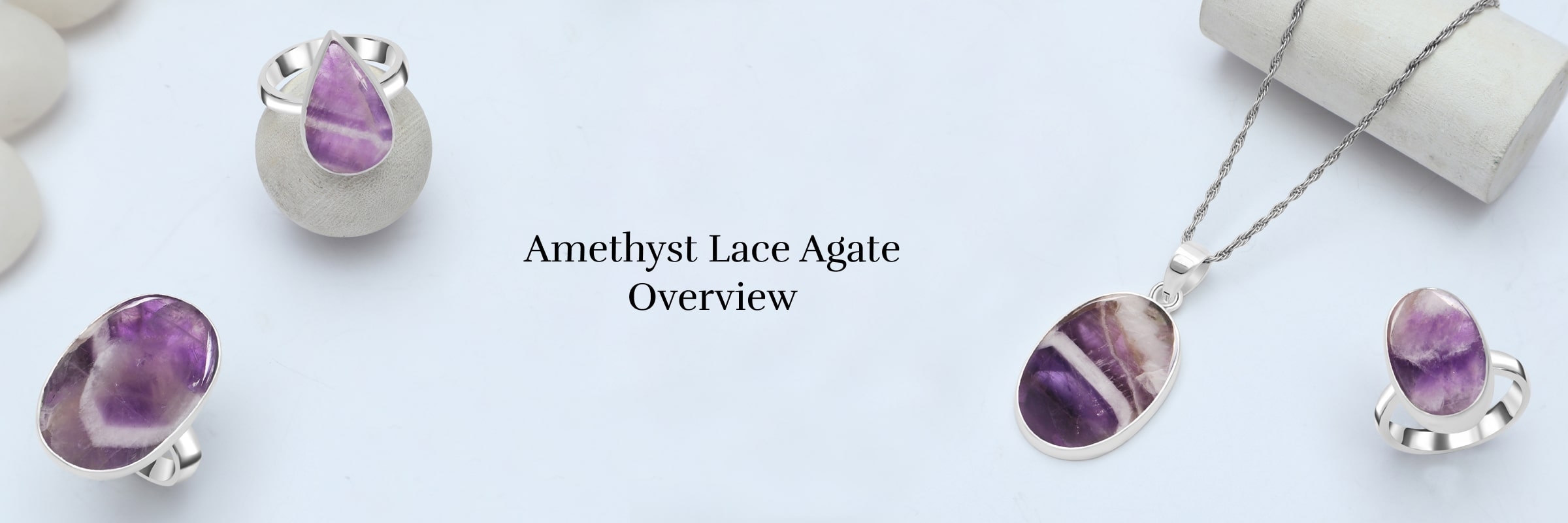 Amethyst Lace Agate - Meaning, History, Healing Properties, Benefits, and Associations