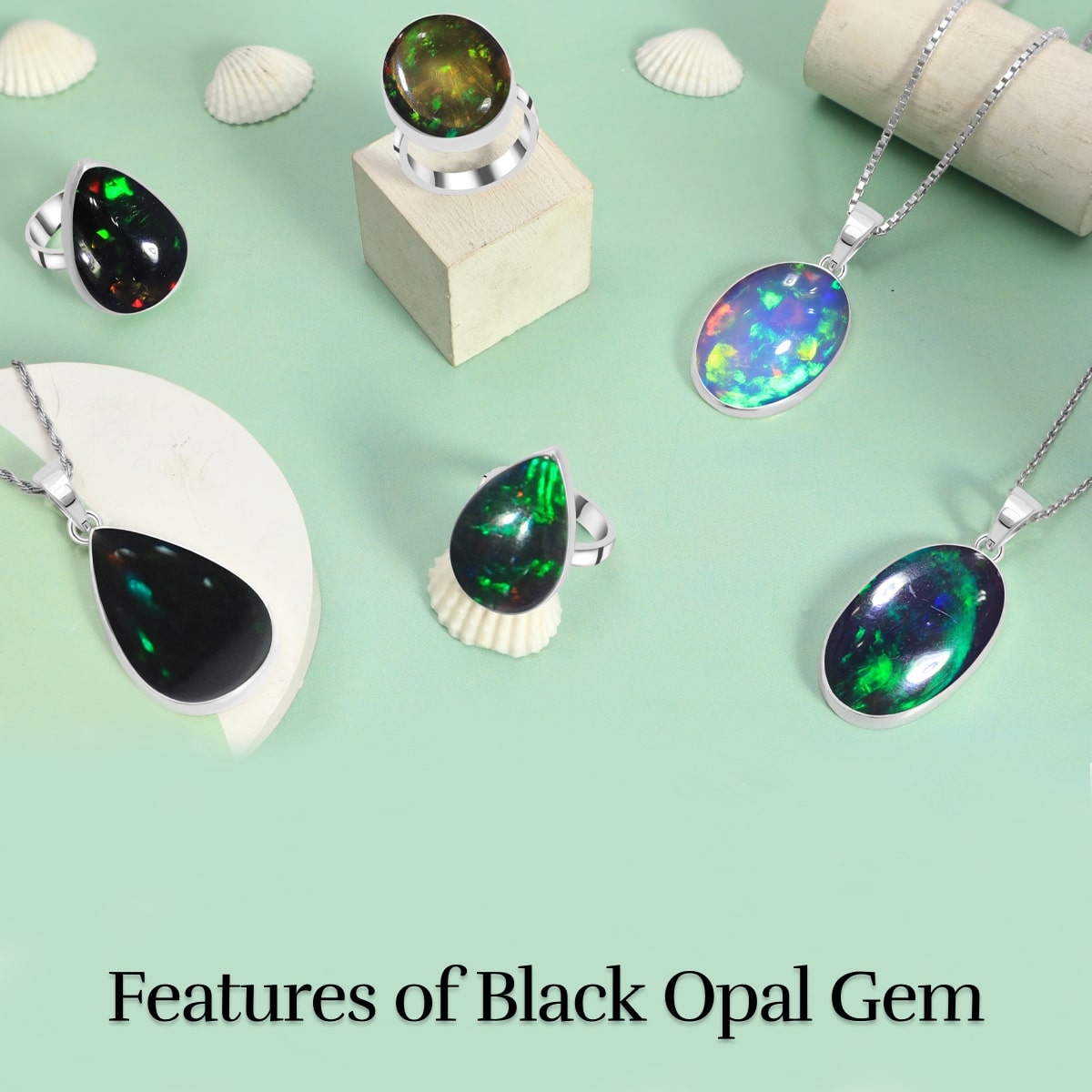 Physical Properties of Black Opal Gem