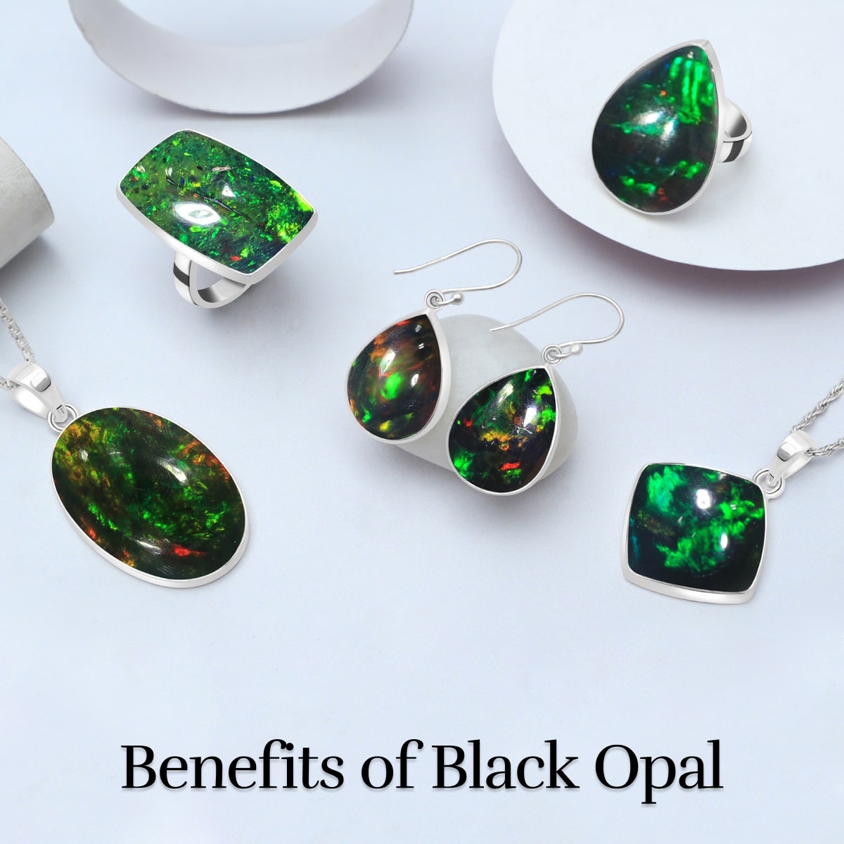 Advantages of Wearing Black Opal Gemstone