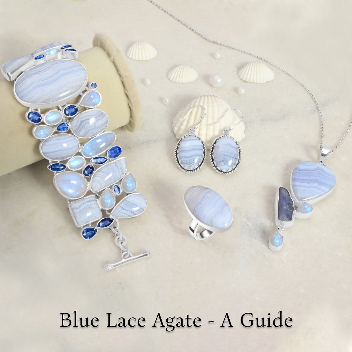 Blue Lace Agate Meaning, History, Healing Properties, Uses & Zodiac Association