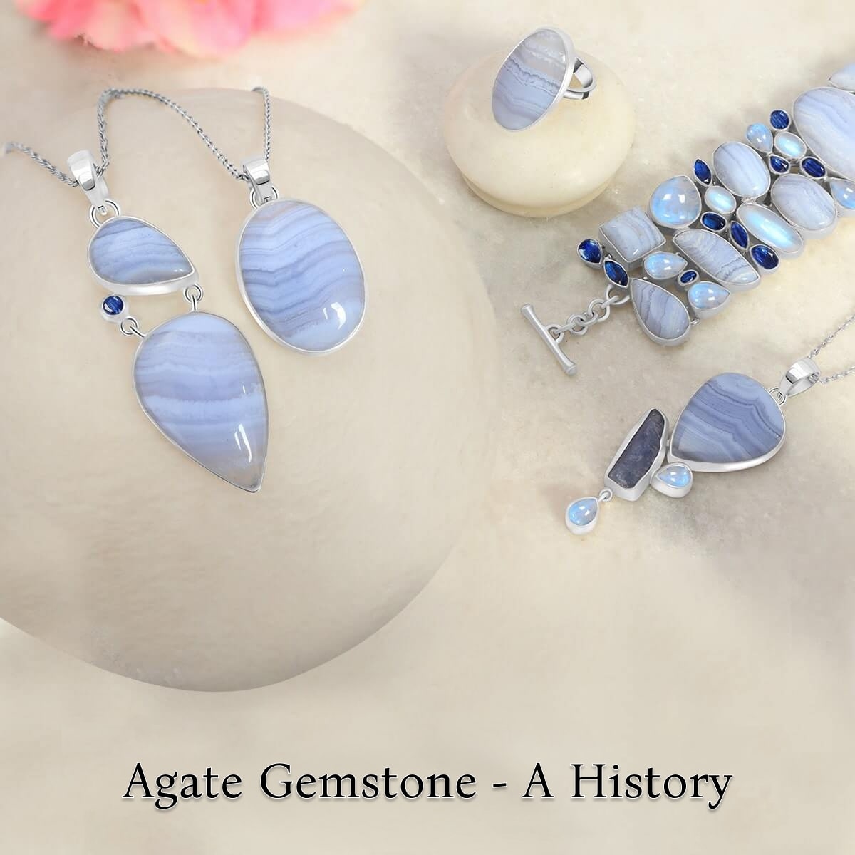 History of Blue Lace Agate Gemstone