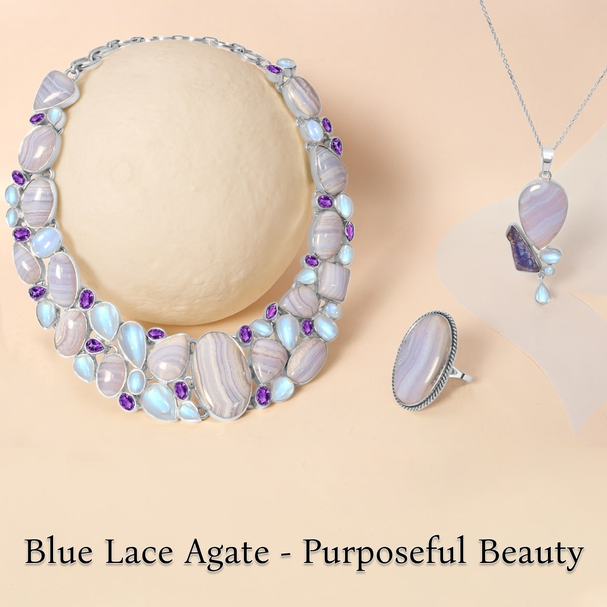 Uses of Blue Lace Agate Gem