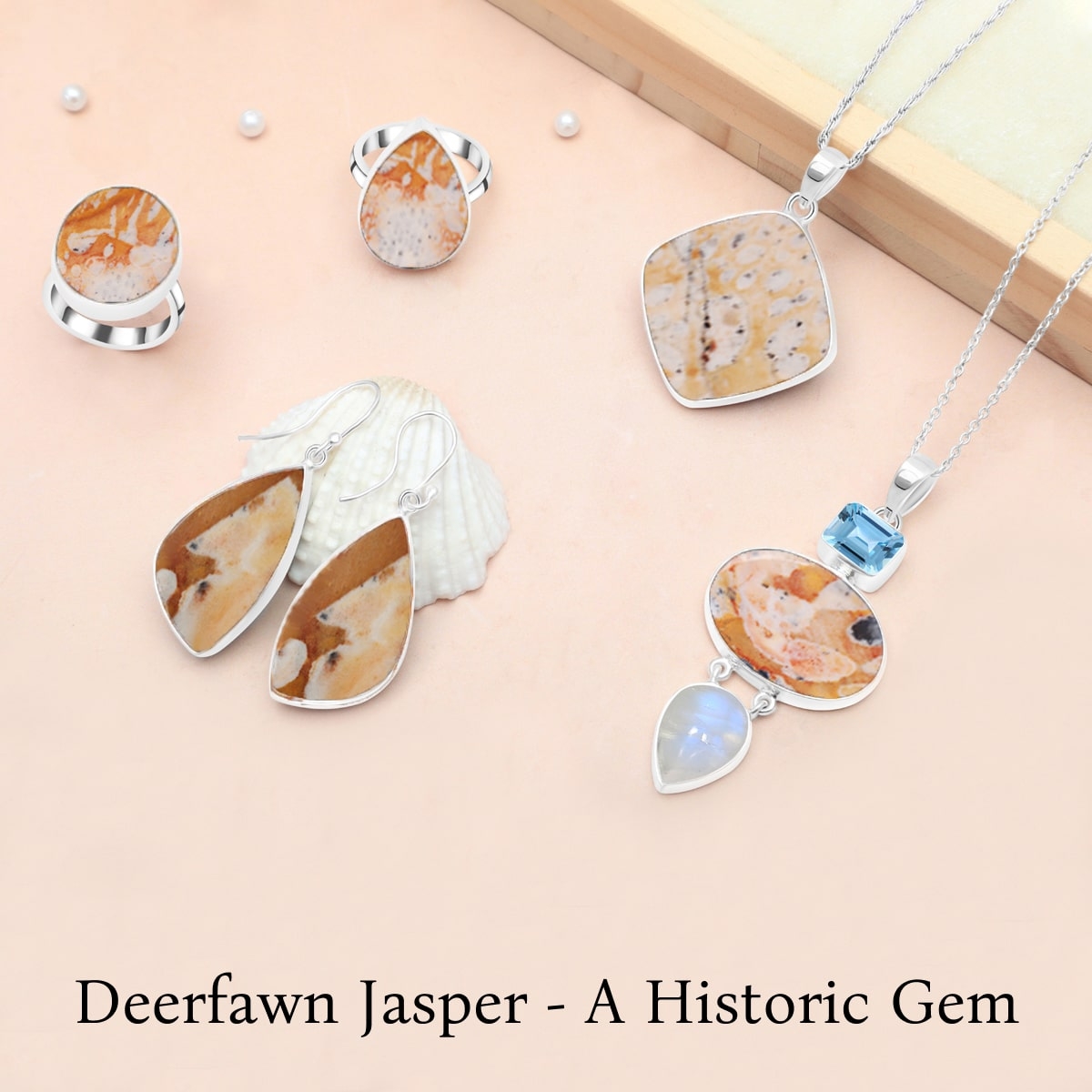 History of Deerfawn Jasper Gemstone