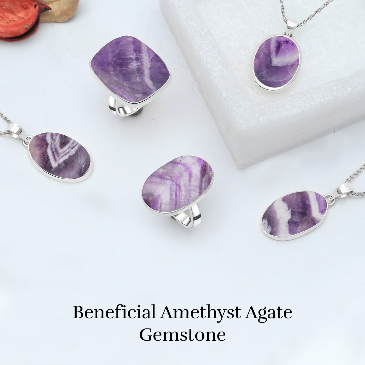 Benefits of Amethyst Lace Agate Stone