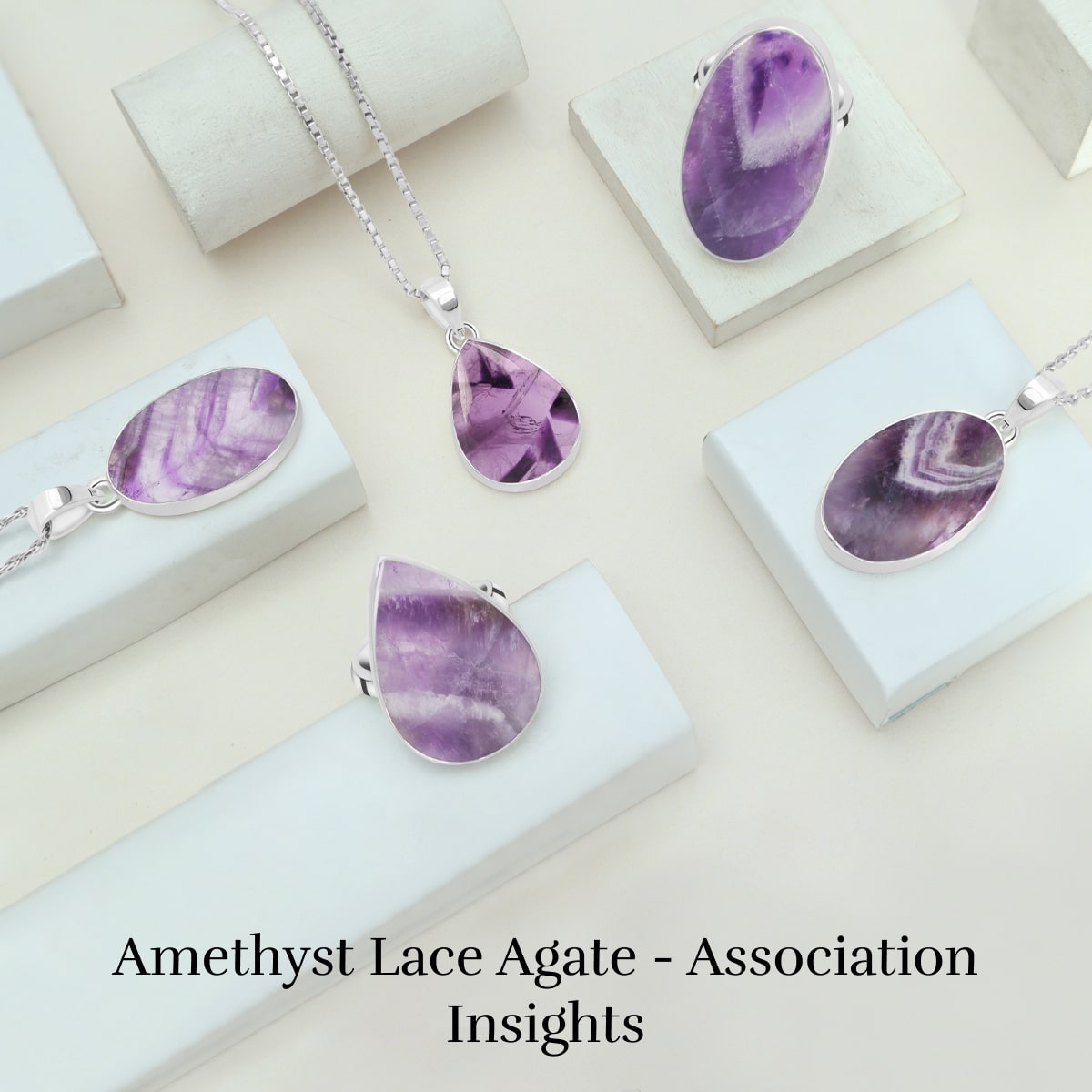 Amethyst Lace Agate Gem & Its Associations