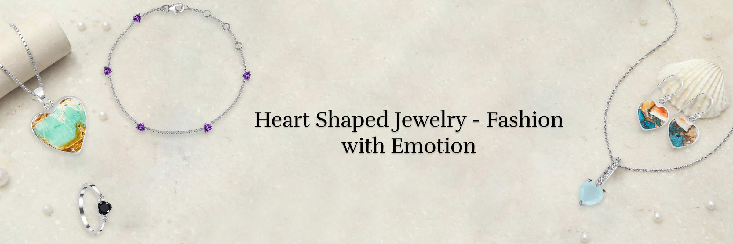 Types of Heart Shaped Jewelry