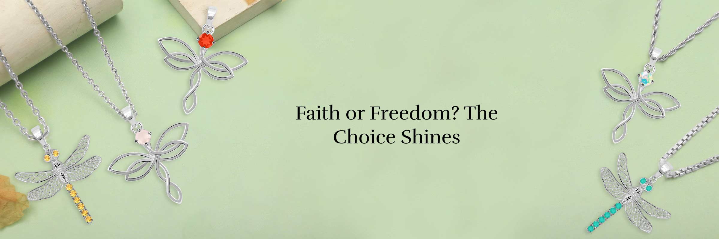 What to Choose - Dragonfly Pendants or Holy Cross Pendants What to Choose - Dragonfly Pendants or Holy Cross Pendants