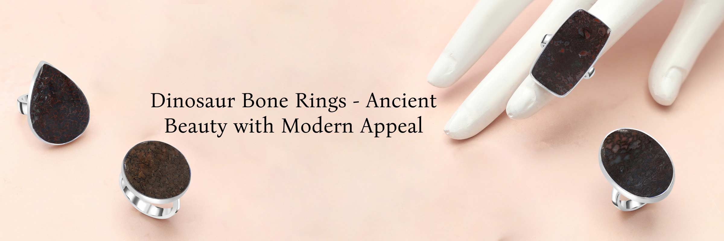 Dinosaur Bone Rings