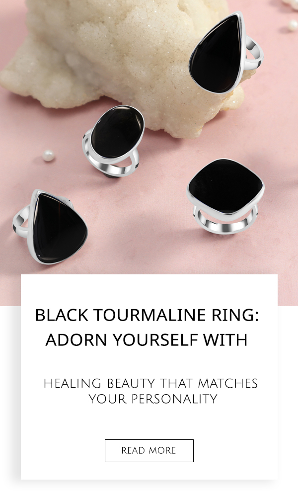 Black Tourmaline Ring