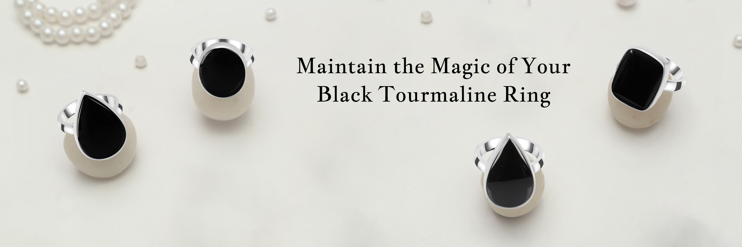 What Are The Methods Of Cleaning and Caring For Your Black Tourmaline Ring? Black Tourmaline Ring