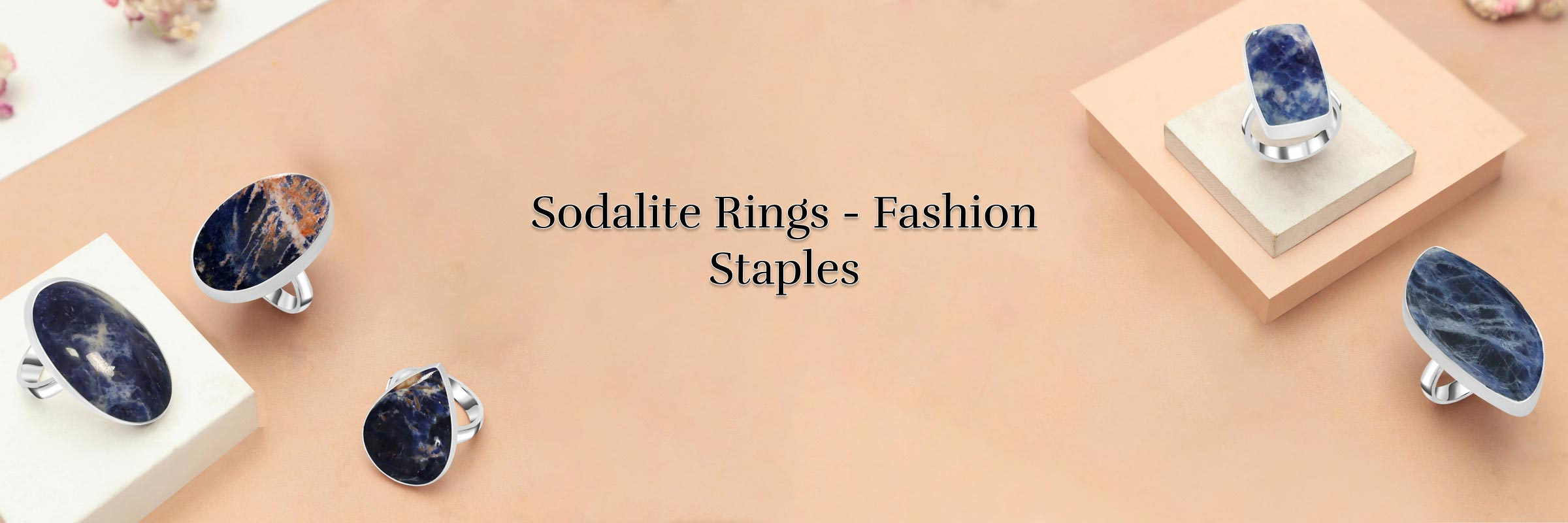 Sodalite Rings