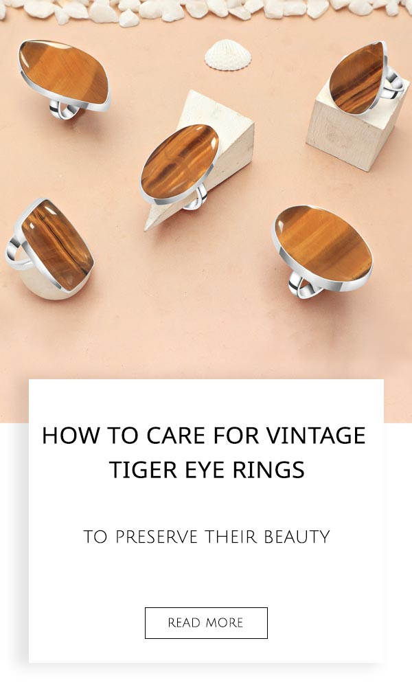 Tiger Eye Rings