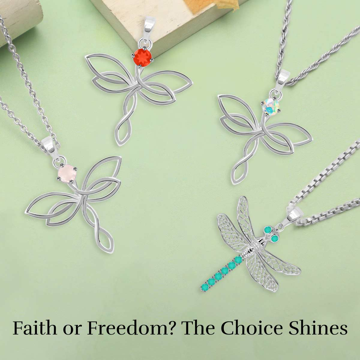 What to Choose - Dragonfly Pendants or Holy Cross Pendants What to Choose - Dragonfly Pendants or Holy Cross Pendants