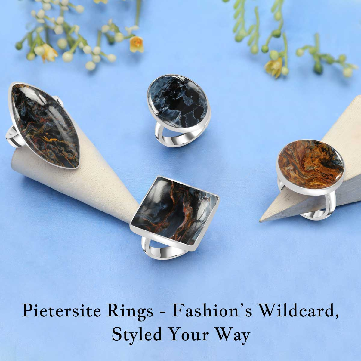 How To Style Graceful Pietersite Rings For Any Occasion? Pietersite Ring
