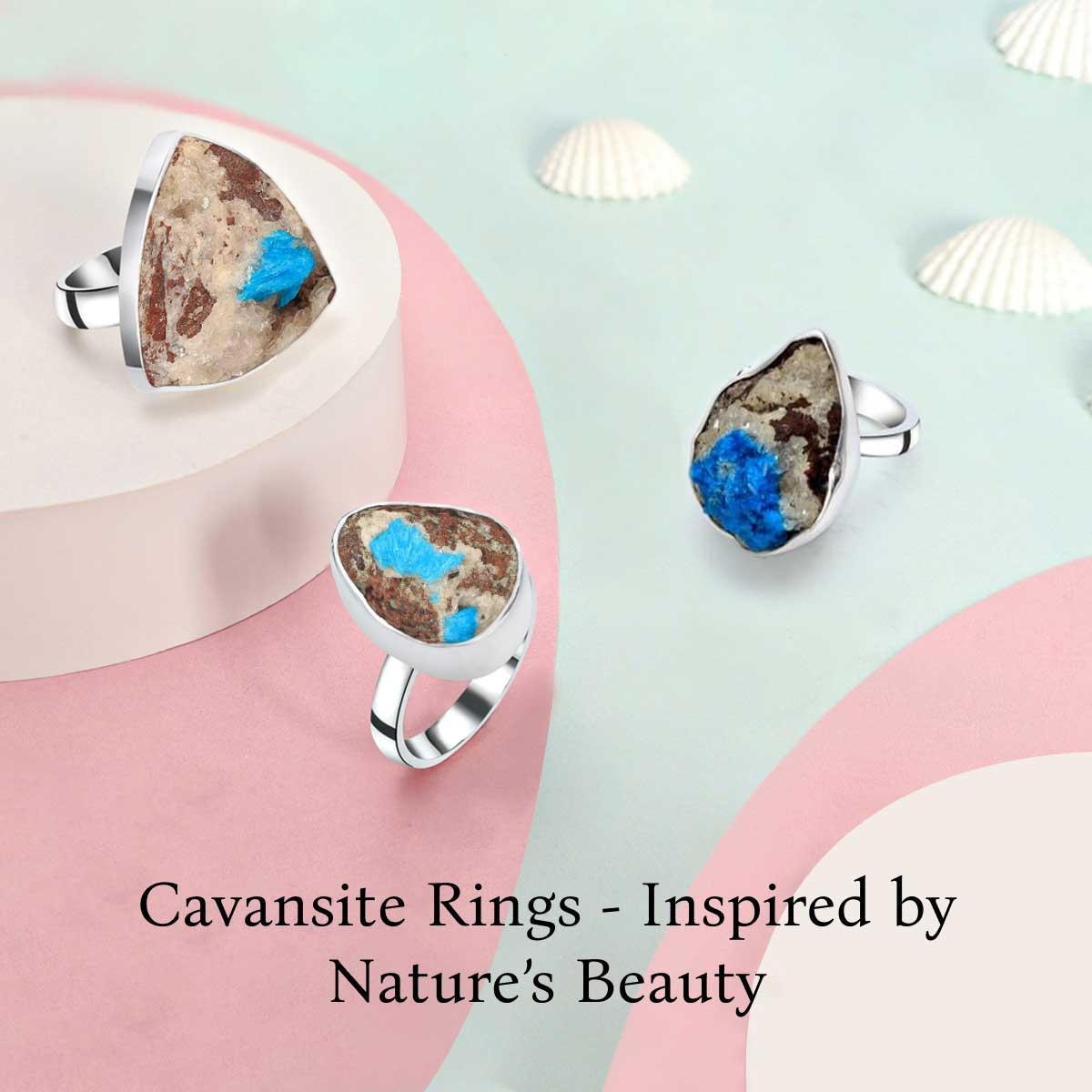The Most Enchanting Cavansite Rings for Nature - Inspired Fashion Cavansite Ring