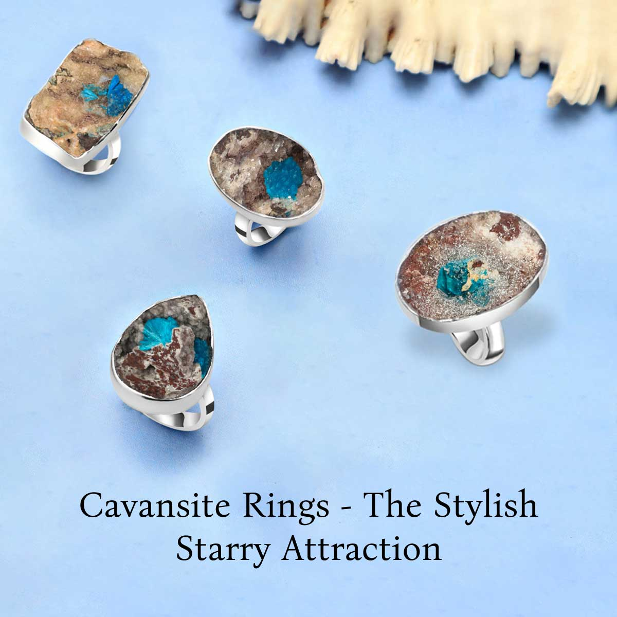 Why Cheerful Cavansite Rings Are Popular in the World of Fashion and Astrology? Cavansite Ring