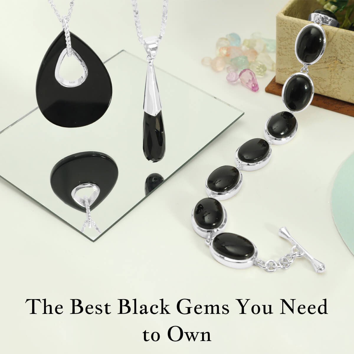 Top 7 Semi-Precious Black Gemstones - The Crystal with Bold and Desirable Energies Semi Precious Black Gemstone