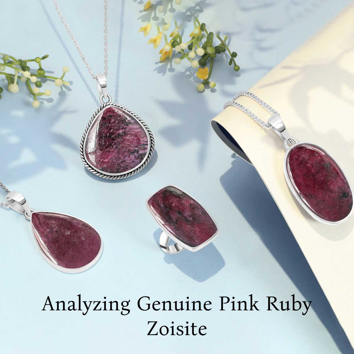 How do we Analyze the Real Pink Ruby Zoisite?