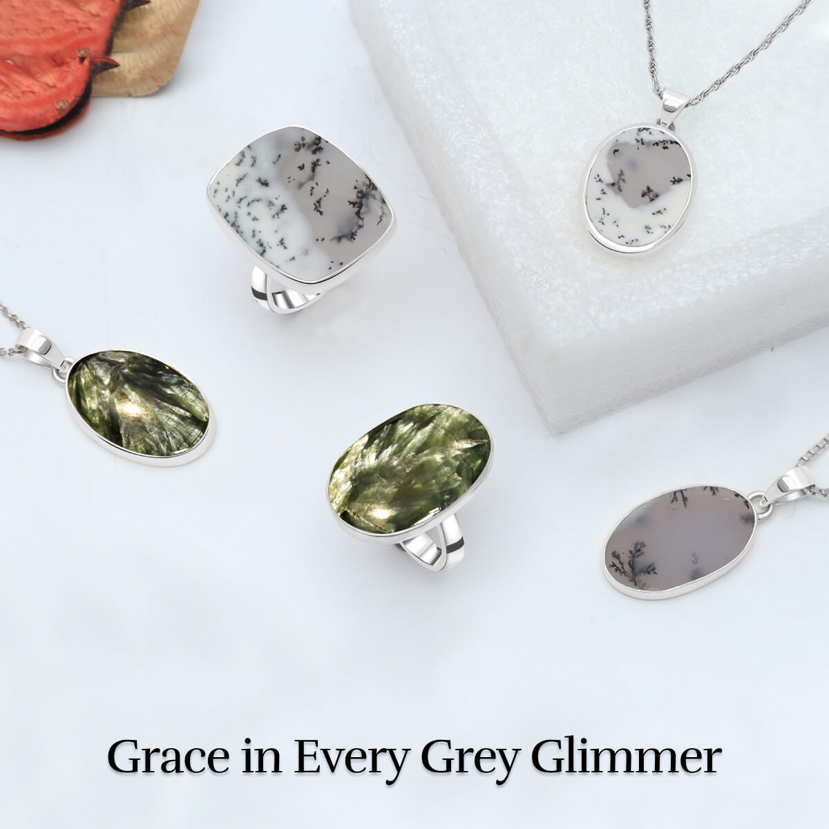 Grey Gemstones with Mystical Beauty and Calming Strength Grey Gemstones
