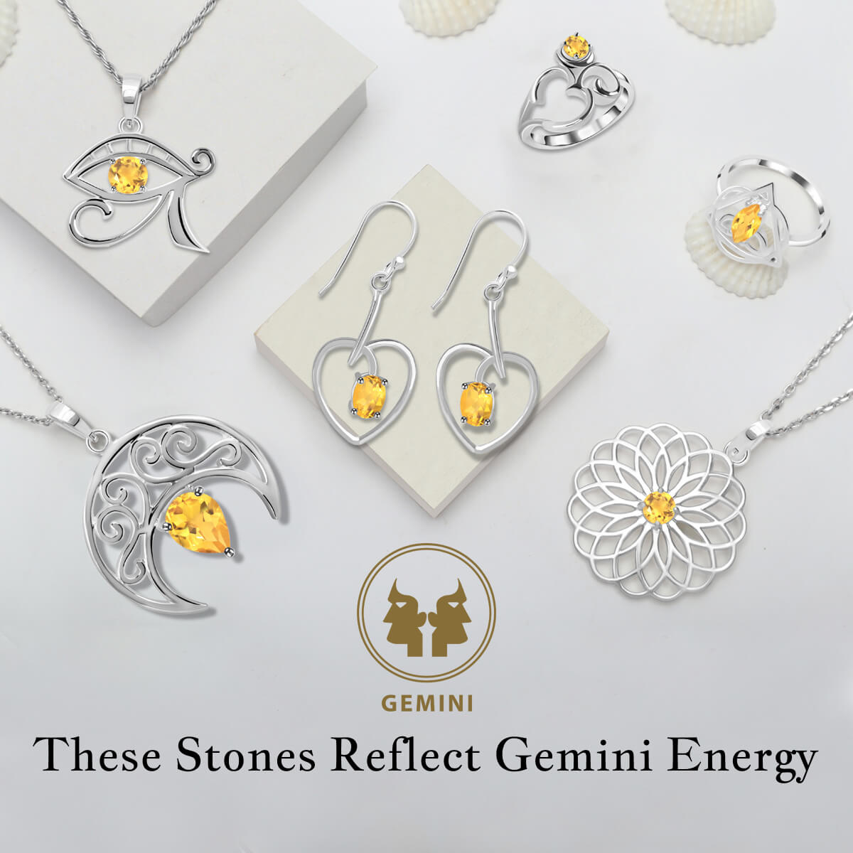 The Famous Birthstones - Presented as a Gift to Geminis Gemini Birthstones