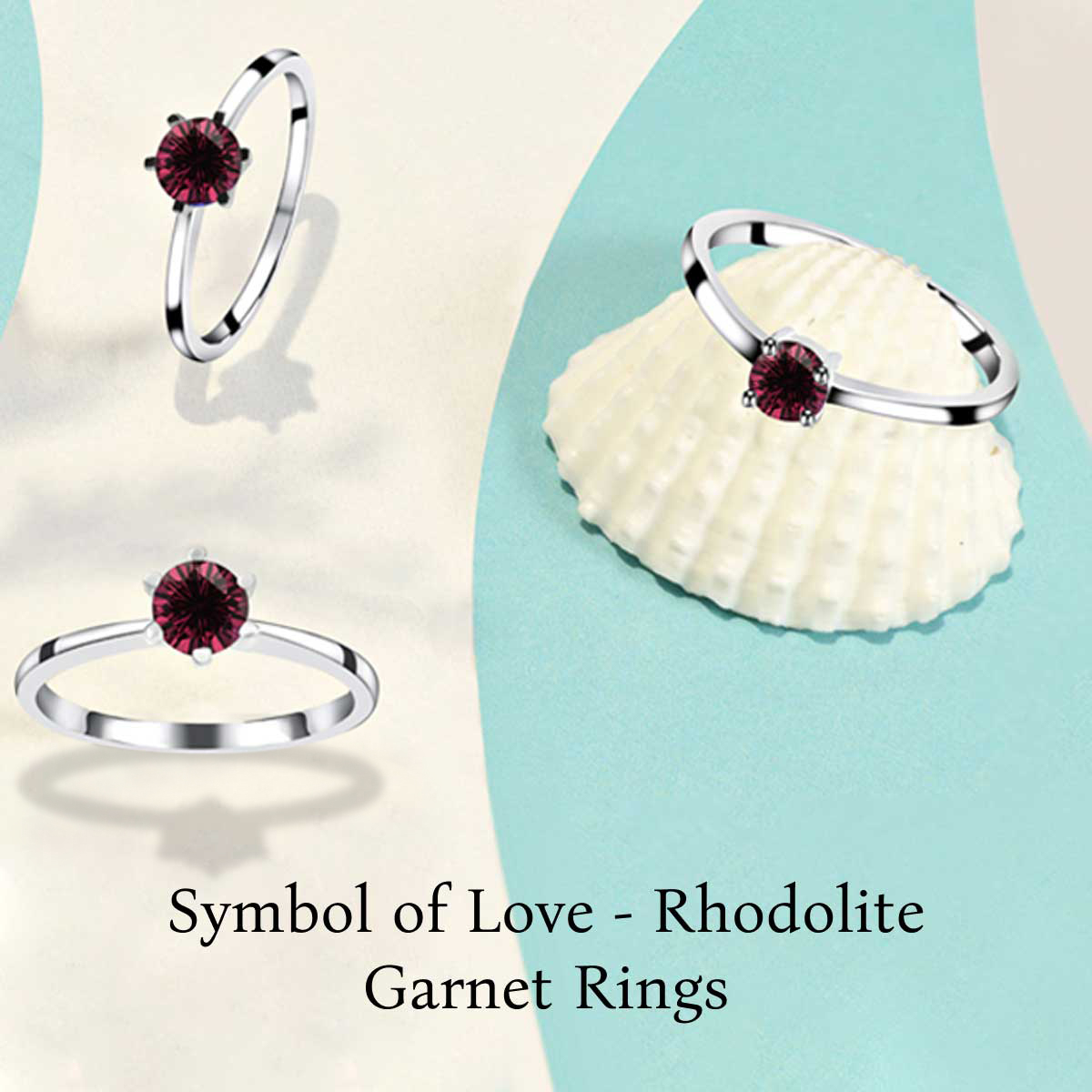 Rhodolite Garnet Rings