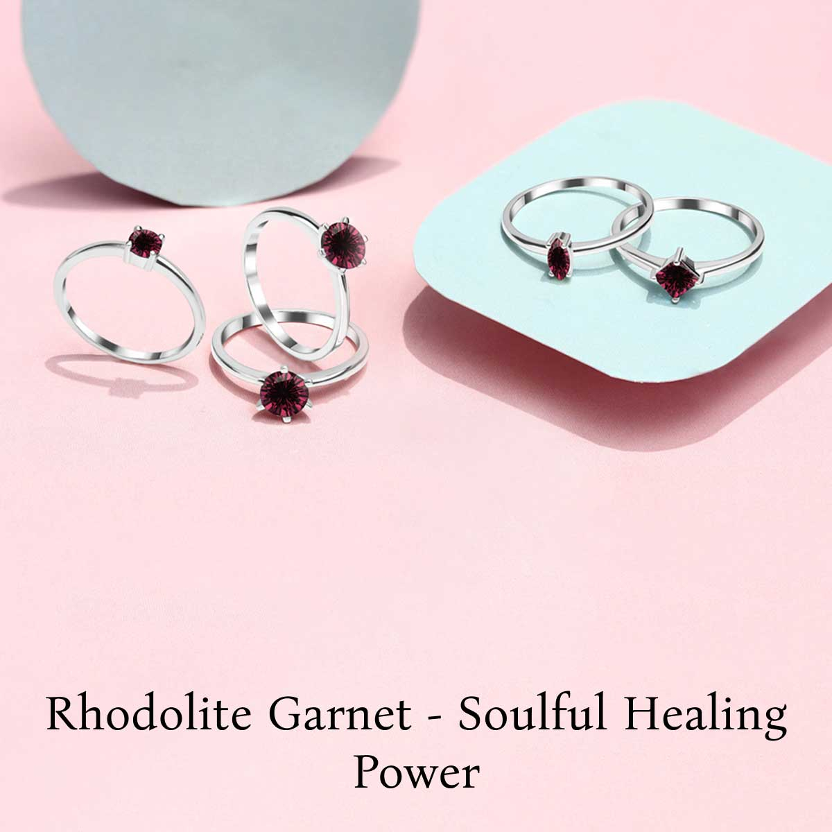 Rhodolite Garnet Rings