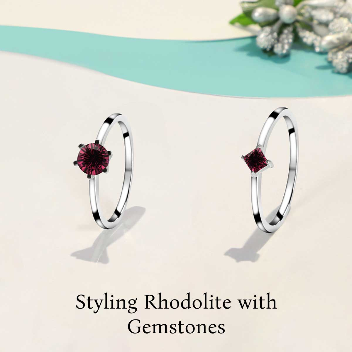 Rhodolite Garnet Rings