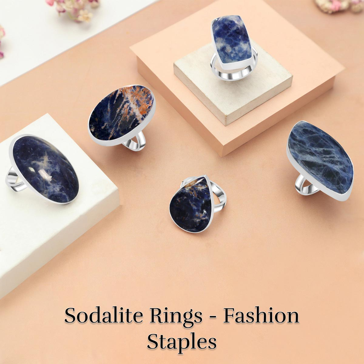 Sodalite Rings
