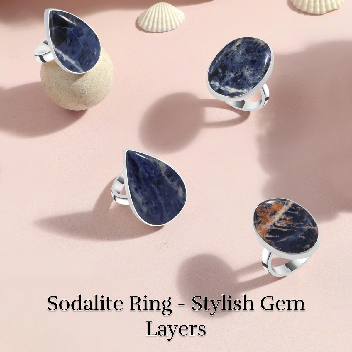 Let's Style the Sodalite Ring with other Gemstone Jewelry