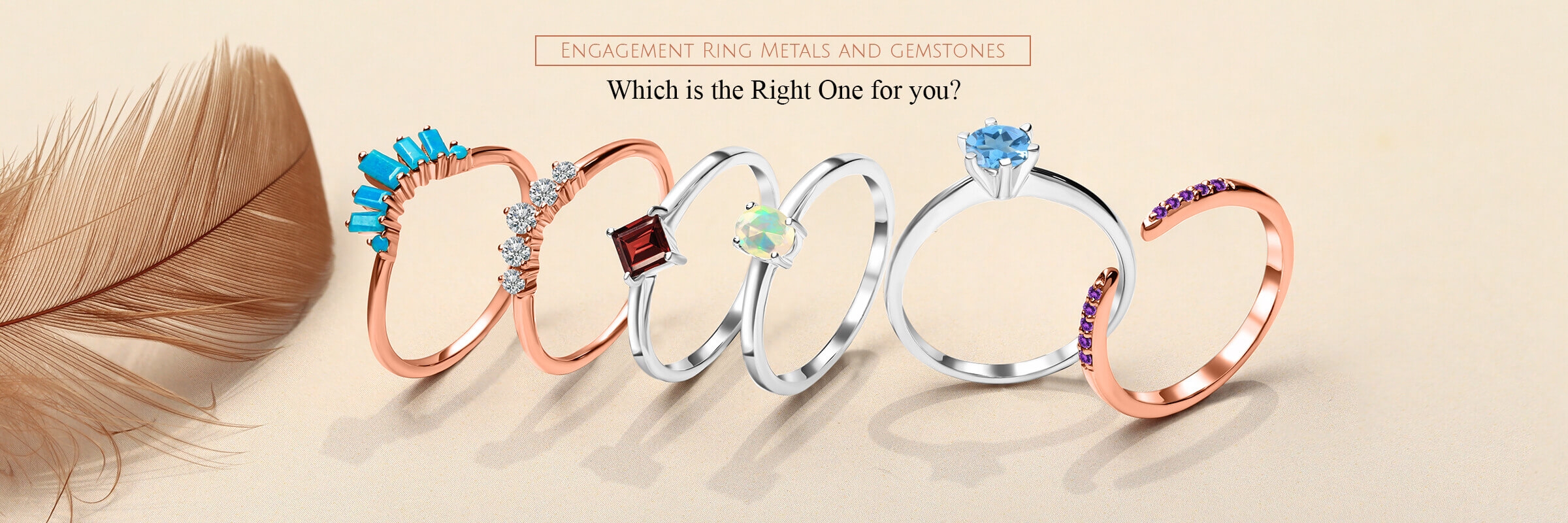 Engagement Ring Metal and Gemstones: Which is the Right One for you? 0