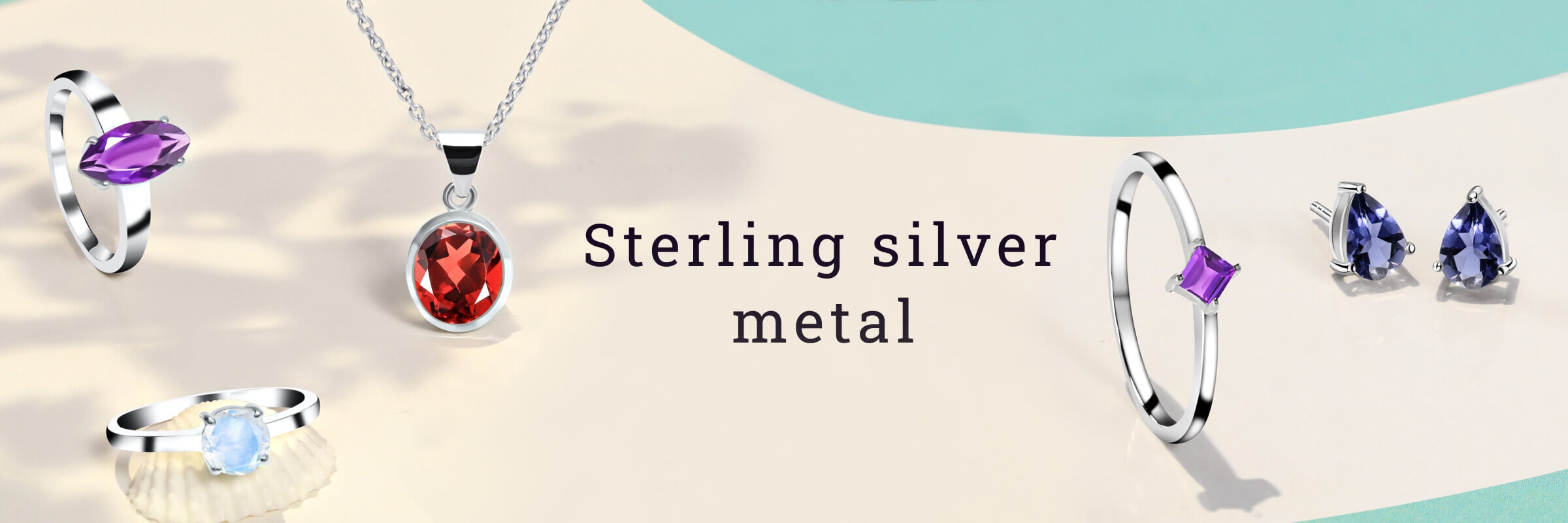 Sterling silver metal