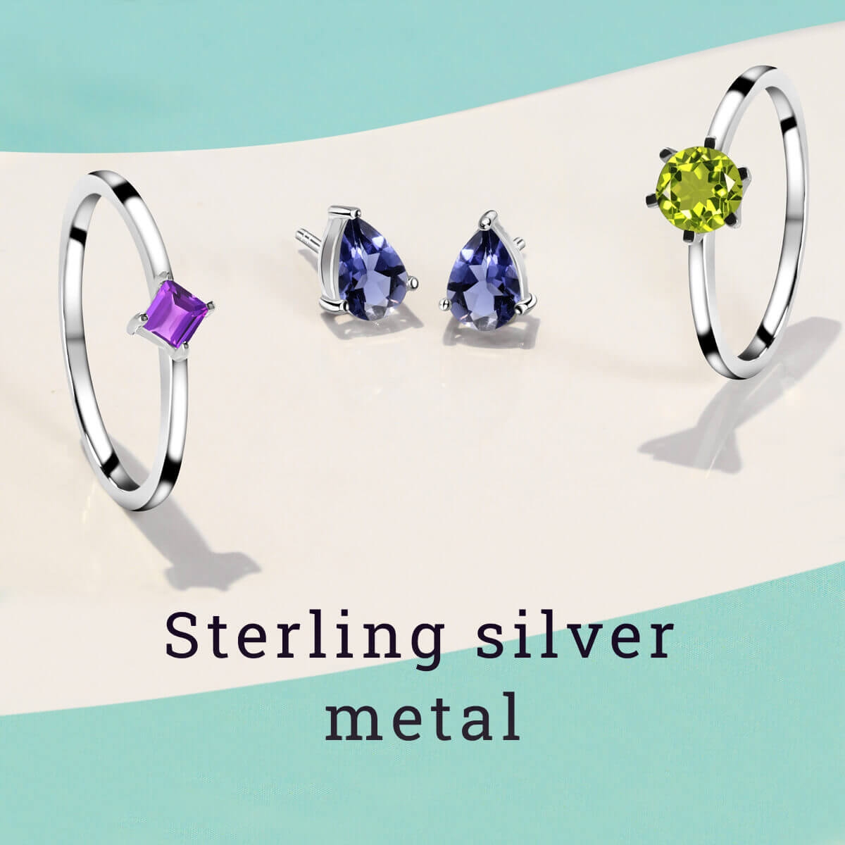 Sterling silver metal