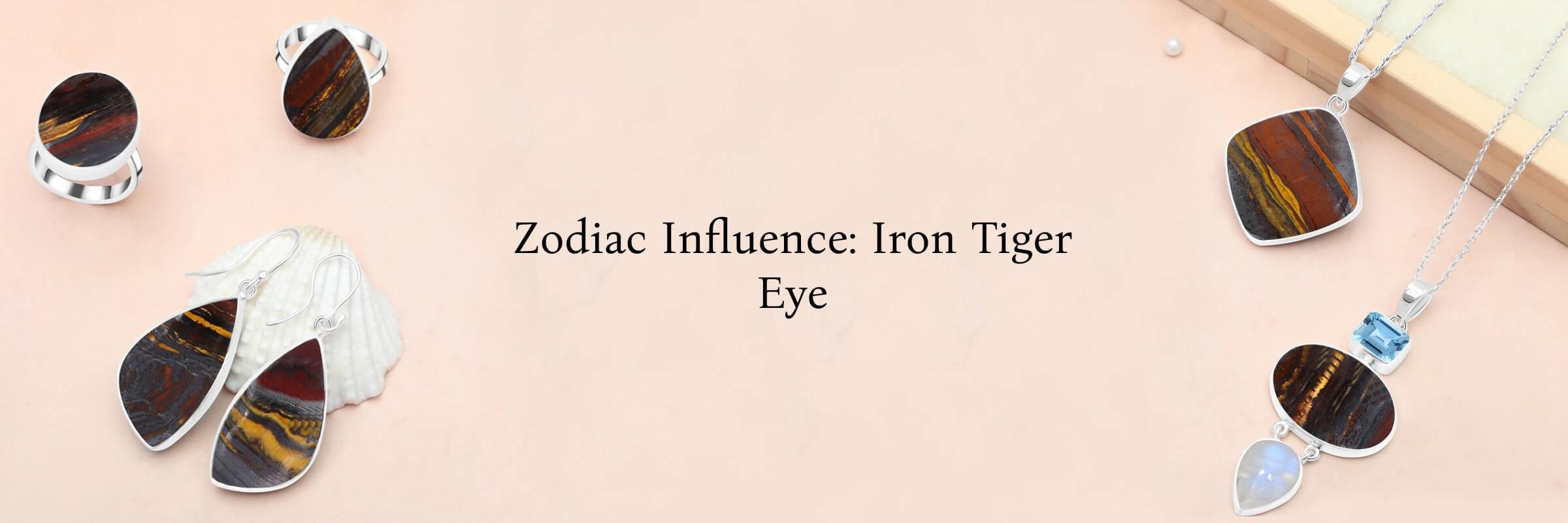 Zodiac Sign of Iron Tiger Eye Stone