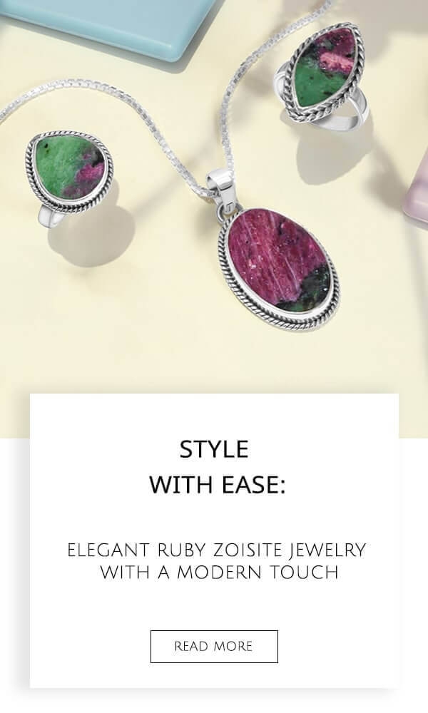 Ruby Zoisite Jewelry