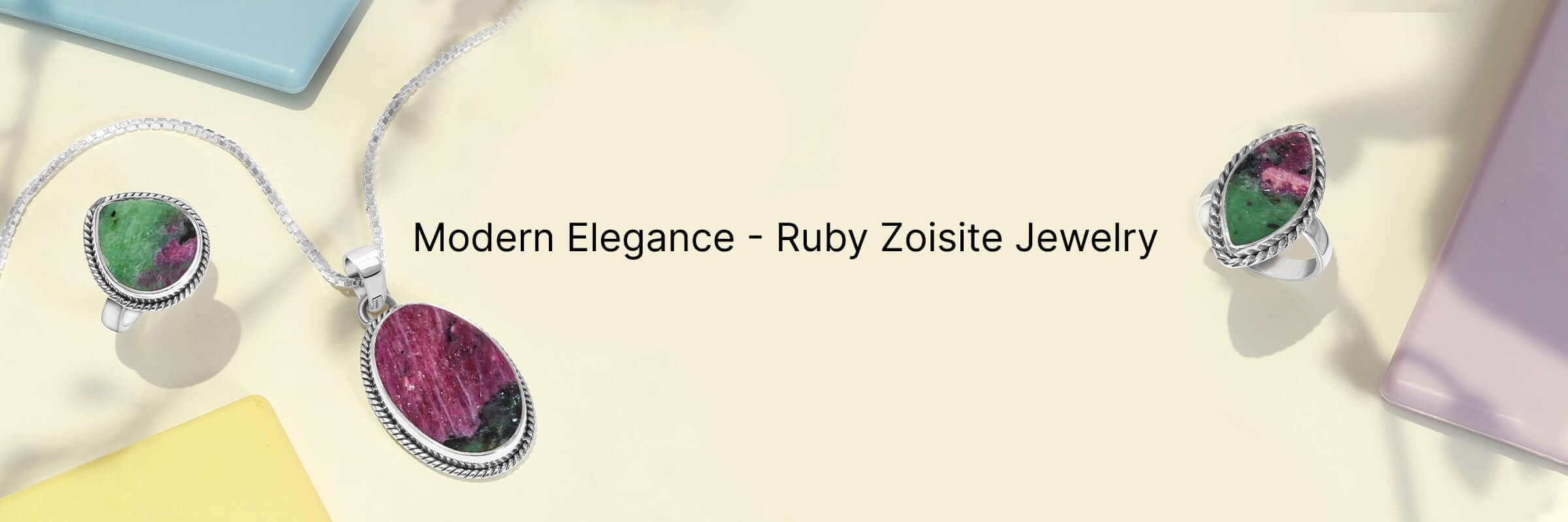 Style with Ease: Elegant Ruby Zoisite Jewelry with a Modern Touch Ruby Zoisite Jewelry