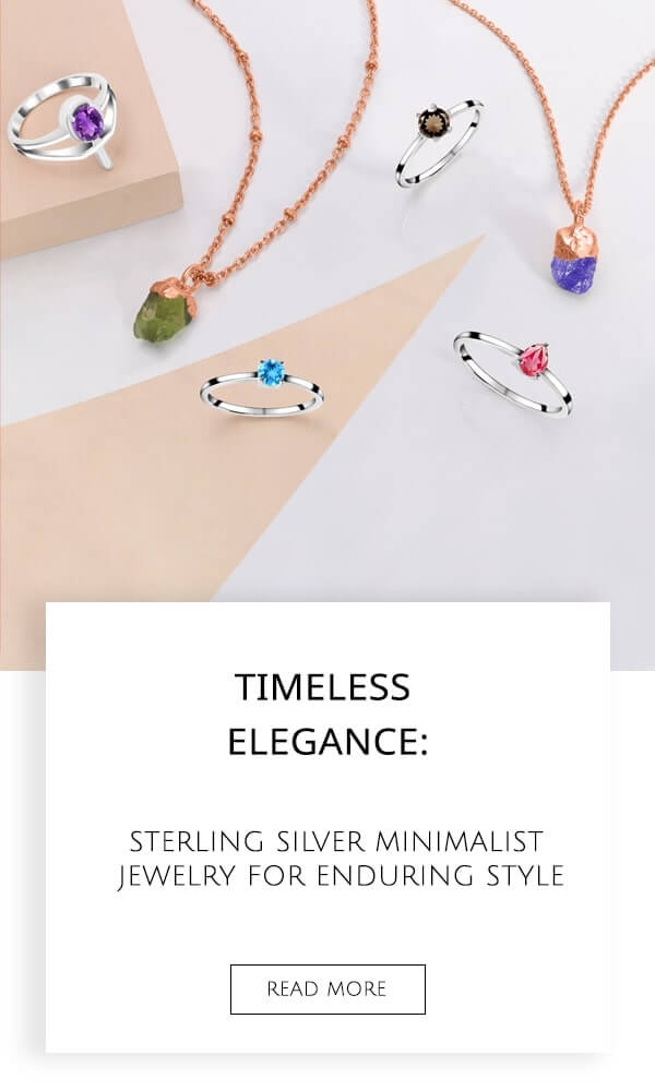 Sterling Silver Minimalist Jewelry