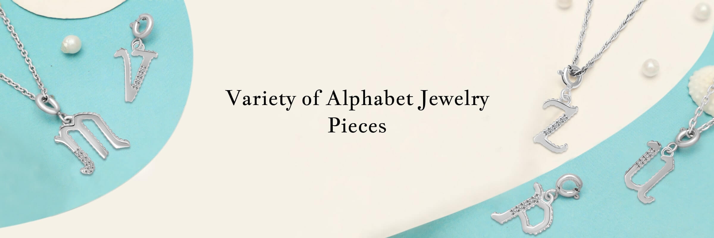 Assortment of Alphabet Jewelry