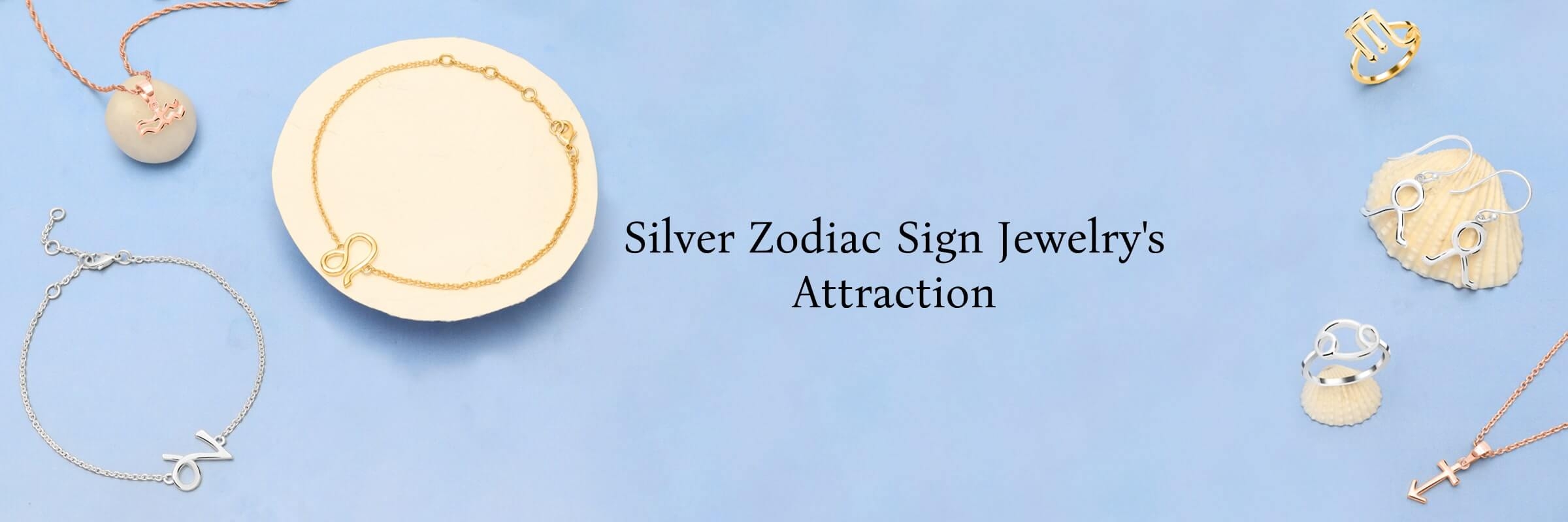 Silver's Allure in Contemporary Zodiac Sign Jewelry