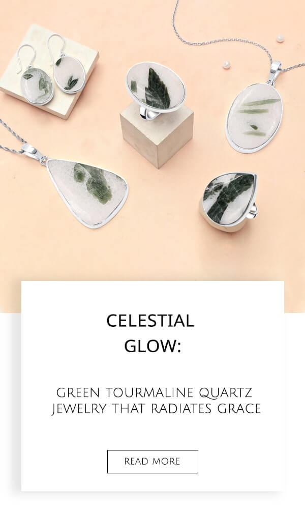 Green Tourmaline Quartz Jewelry