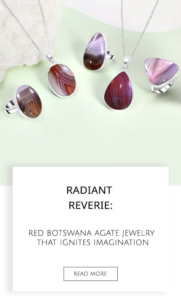 Red Botswana Agate Jewelry