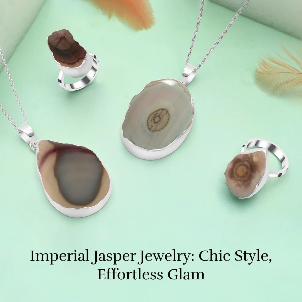 Imperial Jasper Gemstone Jewelry