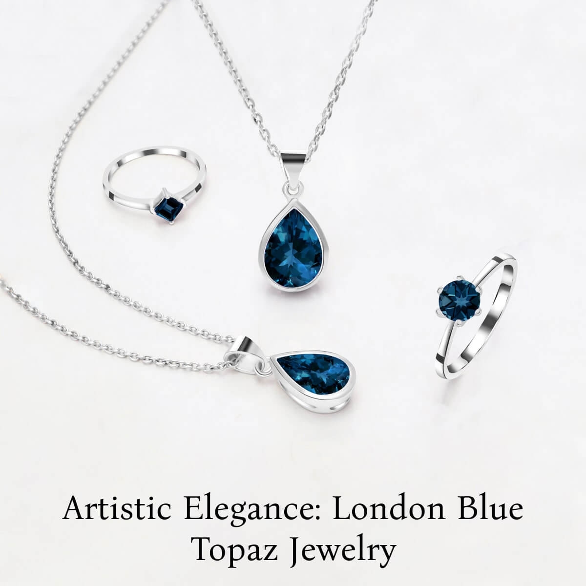 London Blue Topaz Gemstone Jewelry