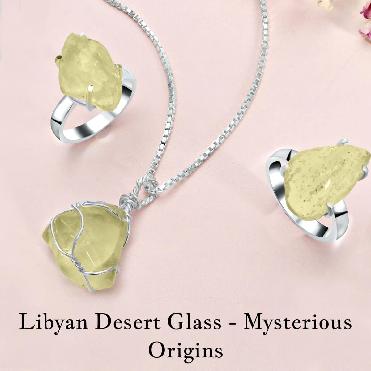 Origin of Libyan Desert Glass stone