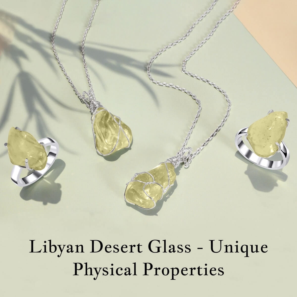 Physical Properties of Libyan Desert Glass Gemstone