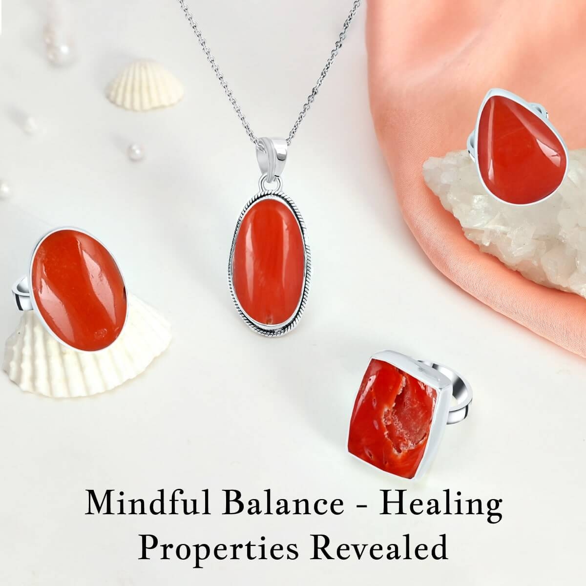 Mental Healing Properties Red Coral Gemstone