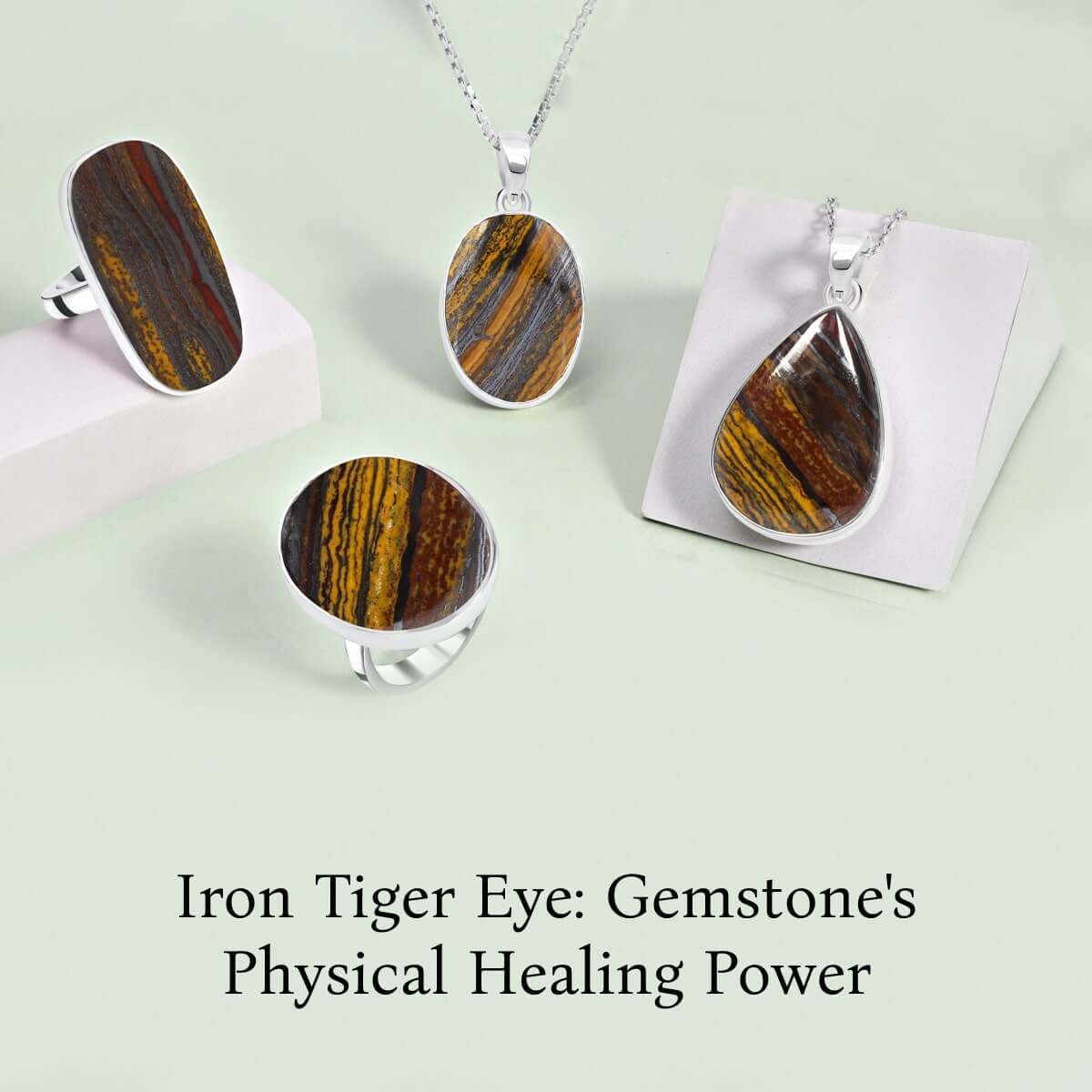 Physical Healing From Iron Tiger Eye Plain Silver Jewelry Physical Healing From Iron Tiger Eye Plain Silver Jewelry