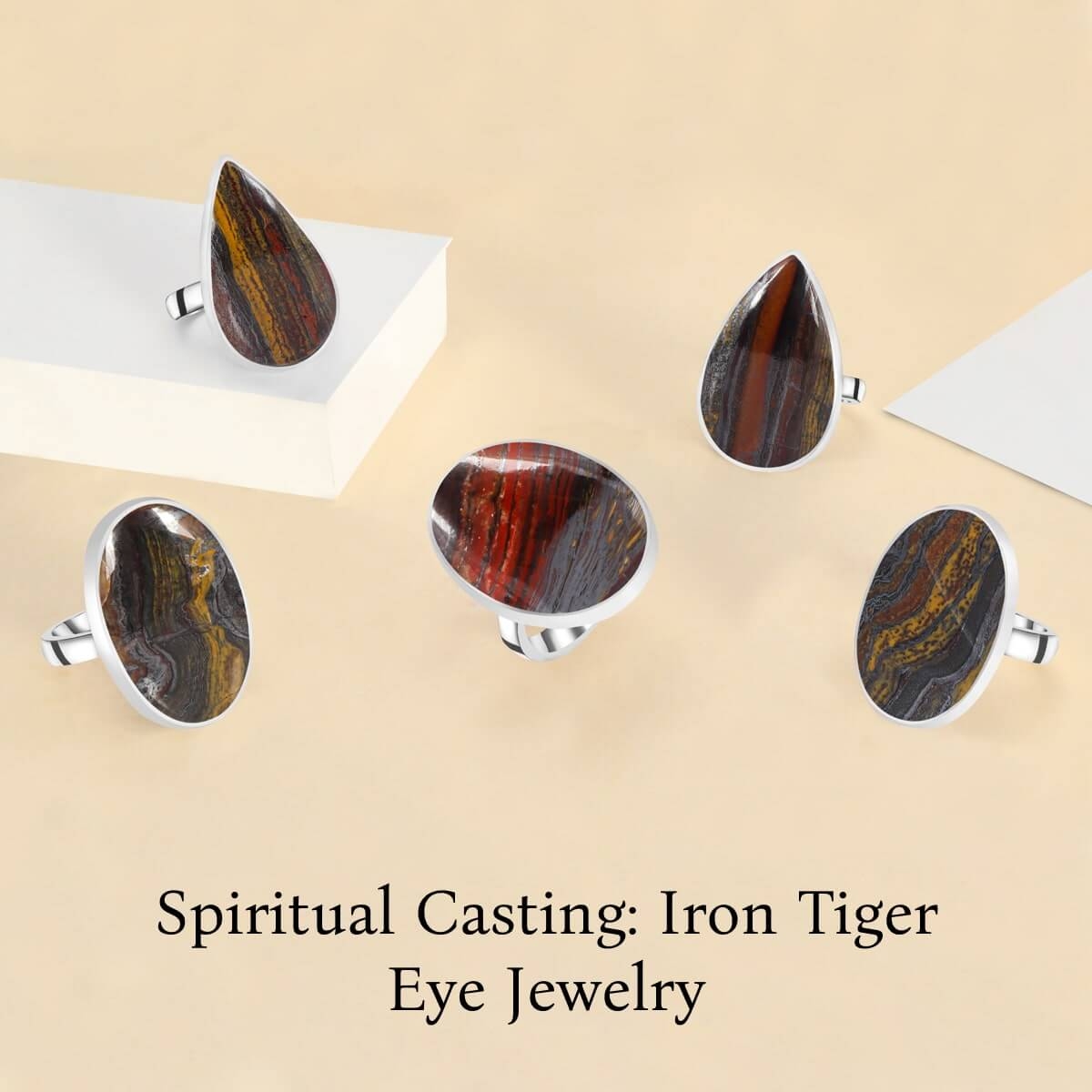 Heal Yourself Emotionally & Spiritually With Iron Tiger Eye's Casting Jewelry Collection
