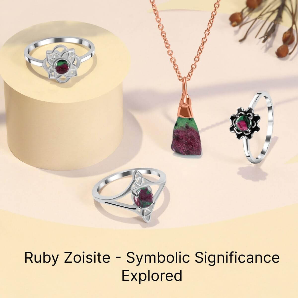 Ruby Zoisite Gemstone