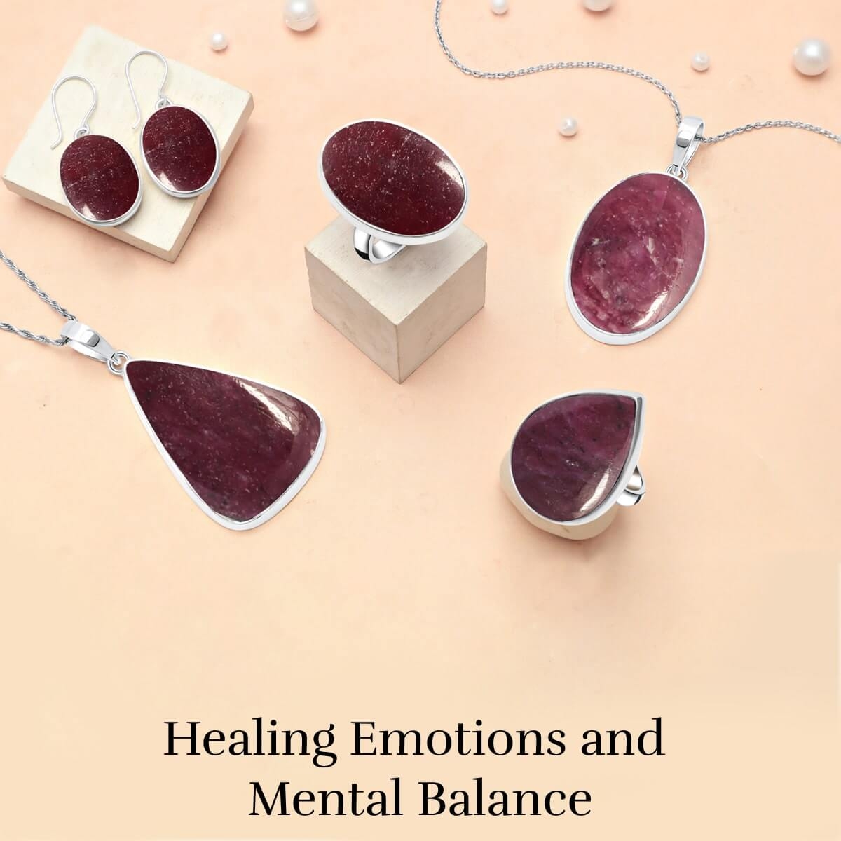 Emotional And Mental Healings Emotional And Mental Healings of Pink Ruby Zoisite