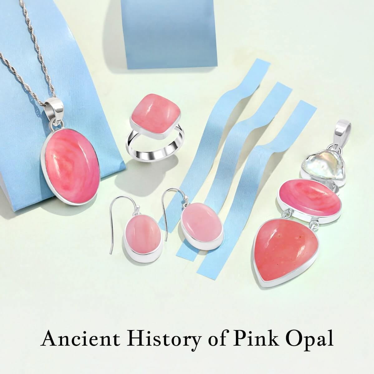 History of Pink Opal Gemstone Jewelry